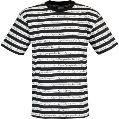 Karl Kani Original Stripe T-Shirt weiß 