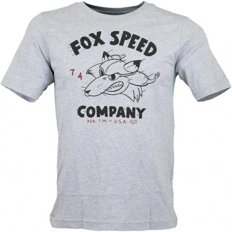 Fox Head Kinder T-Shirt Bomber grau 