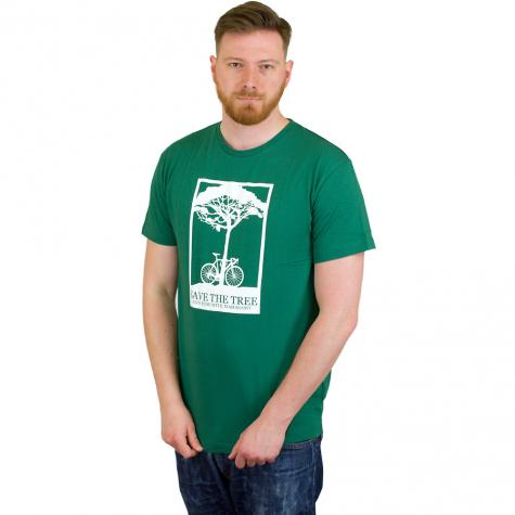 Mahagony T-Shirt Save grün 