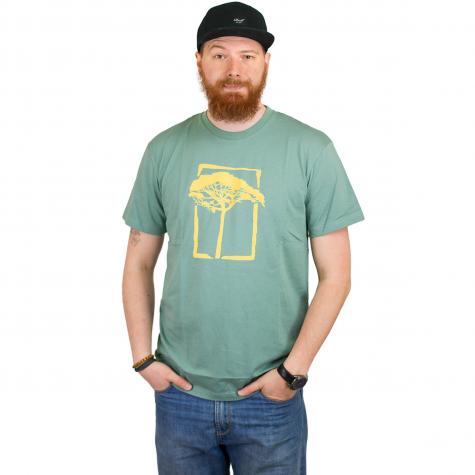 Mahagony T-Shirt T.O.L. Basic grün/gelb 
