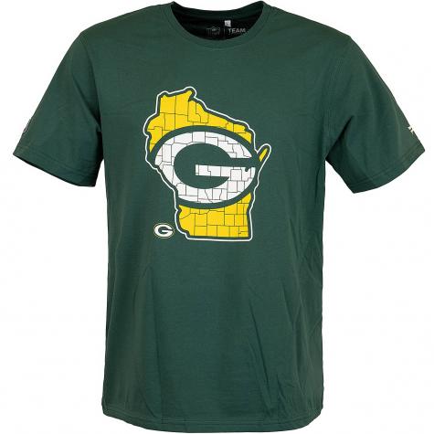 Majestic T-Shirt NFL HT Packers grün 