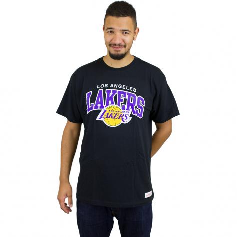 Mitchell & Ness T-Shirt Team Arch Traditional L.A.Lakers schwarz 