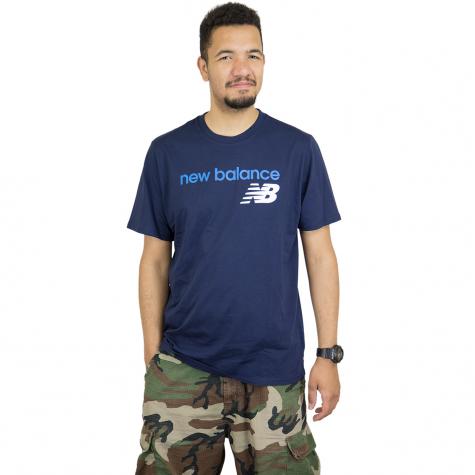 New Balance T-Shirt Athletics WC dunkelblau 