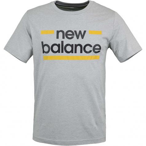 New Balance T-Shirt Classic Graphic grau 
