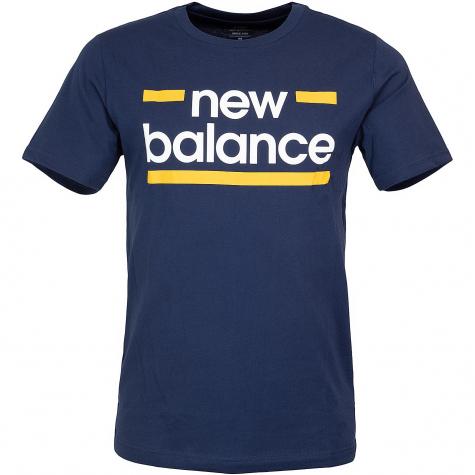New Balance T-Shirt Classic Graphic dunkelblau 