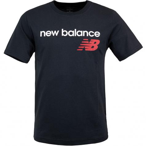 New Balance T-Shirt Heritage schwarz 