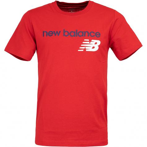 New Balance T-Shirt Heritage rot 