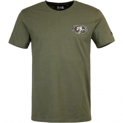 T-Shirt New Era NFL Digi Camo San Francisco 49ers oliv 