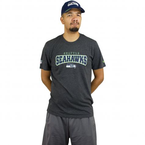 New Era T-Shirt NFL Ultra Fan Seattle Seahawk dunkelgrau