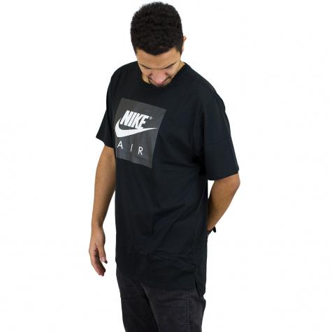Nike T-Shirt Air schwarz/weiß 