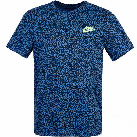 Nike Brand Riffs Allover Print T-Shirt navy 