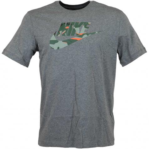 Nike T-Shirt Camo dunkelgrau 