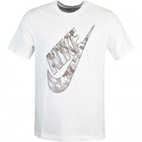T-Shirt Nike Club Camo white 
