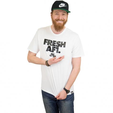 Nike T-Shirt Fresh AF1 weiß/schwarz 