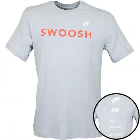 Nike T-Shirt FTWR Pack 1 grau/weiß 