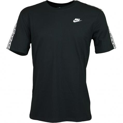 Nike T-Shirt Repeat schwarz/weiß 