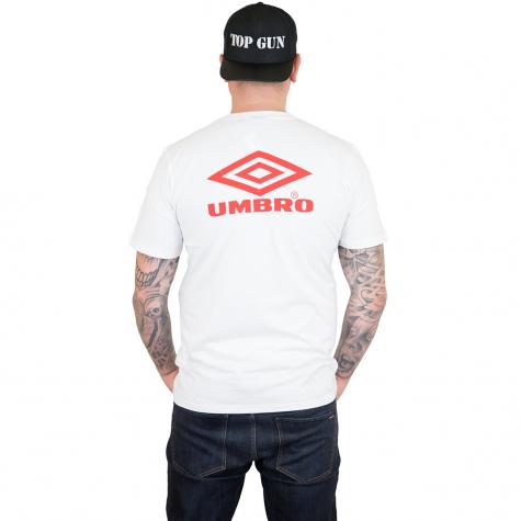 Umbro T-Shirt Classico Logo weiß