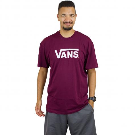 Vans T-Shirt Classic burgundy/weiß 