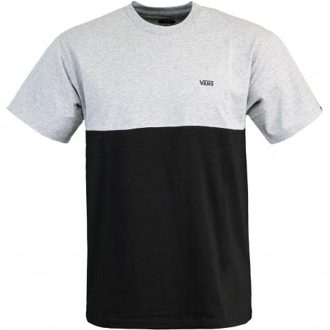 T-Shirt Vans Colorblock grau/schwarz 