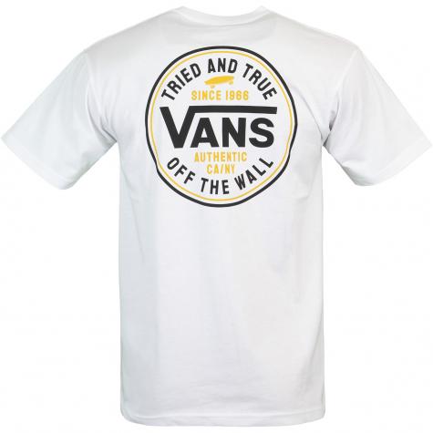 Vans Tried and True T-Shirt Herren weiß 