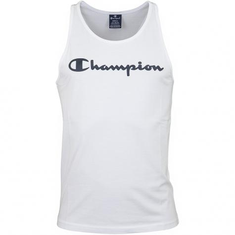 Champion Tanktop Logo weiß 
