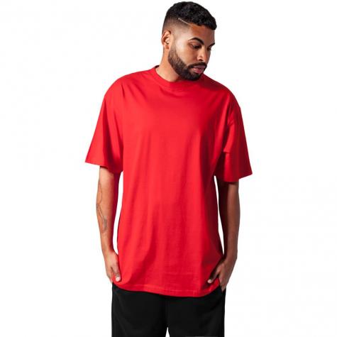 T-shirt Urban Classics Tall red 