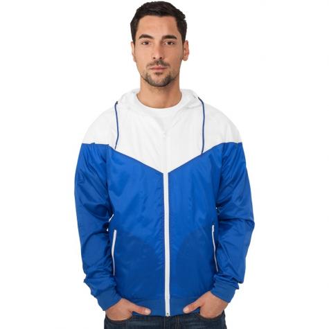 Jacke Urban Classics Arrow Windrunner Regular Fit royal/white 