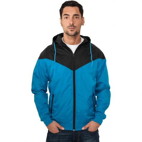 Giacca A Vento Uomo Urban Classics – Pattern Arrow, Leggera, Con Cappuccio E Fodera In Rete - copertina