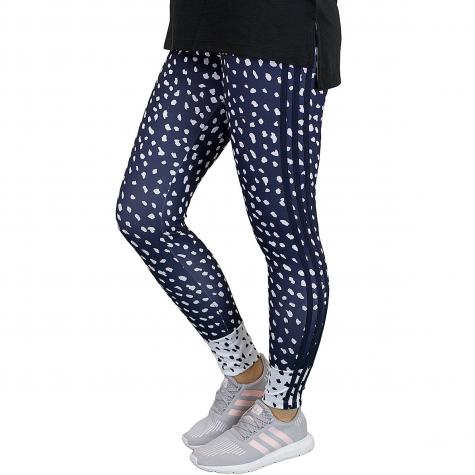 Adidas Originals Leggings Girls 3 Stripes dunkelblau/weiß 