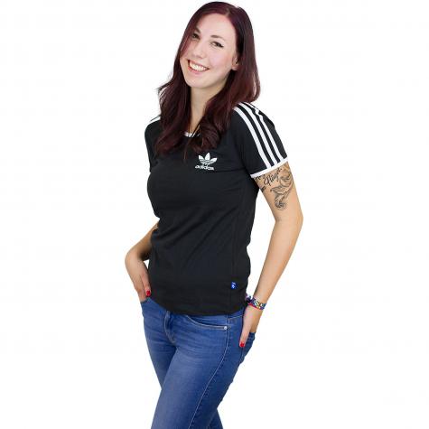 Adidas Originals Damen T-Shirt Sandra 1977 schwarz