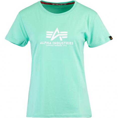 Alpha Industries Basic Damen Shirt mint 