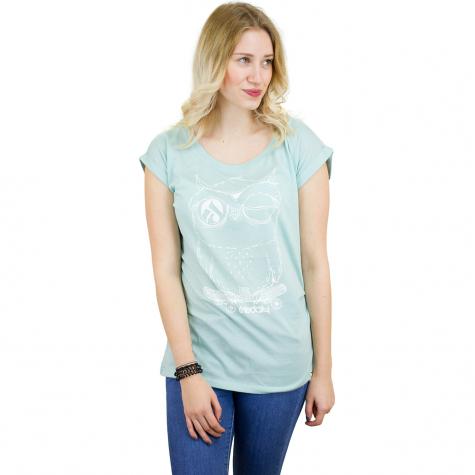 Iriedaily Damen T-Shirt Skateowl 2 mint 