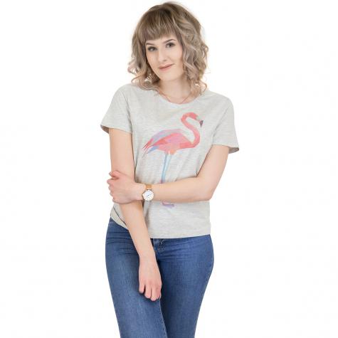 Mazine Damen T-Shirt Xenia hellgrau 