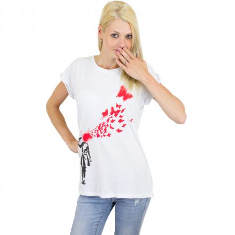 Mister Tee Maglietta Donna No WiFi – Basic In Nero, Morbida E Casual Per Ogni Giorno