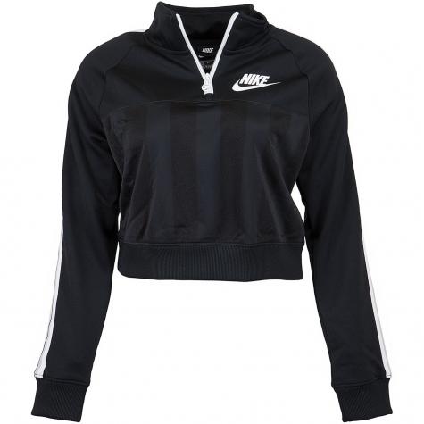 Nike Damen Trainingsjacke Shadow Stripe HZ schwarz/weiß