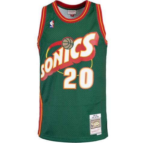 Trikot Mitchell & Ness NBA Swingman Gary Payton Seattle Supersonics 95/96 Trikot green 