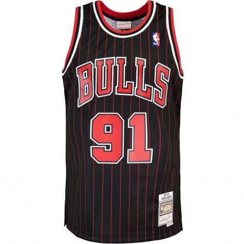 Trikot Mitchell & Ness Swingman Bulls 1995-95 Rodman black 