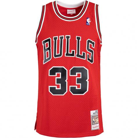 Mitchell & Ness NBA Swingman Scottie Pippen Chicago Bulls 97/98 Trikot schwarz 