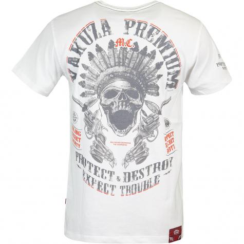 Yakuza Premium Herren T-Shirt 3003 weiß 