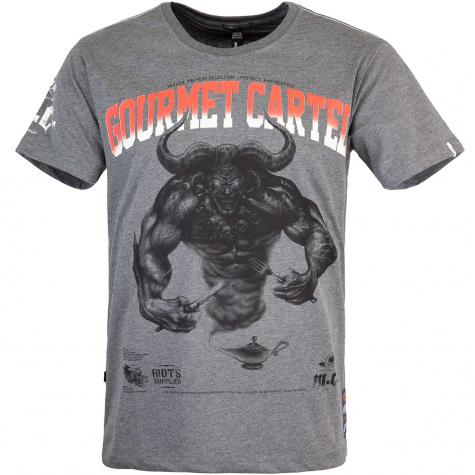 T-Shirt Yakuza Premium 3009 grau 