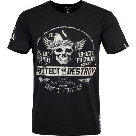 Yakuza Premium Herren T-Shirt 3018 schwarz 