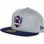 New Era 59Fifty Fitted Cap OnField Road New England Patriots grau/dunkelblau