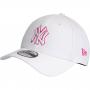 Cap NE 940 MLB Outline Yankees white/pink