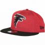 New Era 9Fifty Snapback Cap OnField Home Atlanta Falcons rot/schwarz