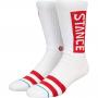 Socks Stance OG white/red