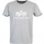 Alpha Industries BAsic T-Shirt grau