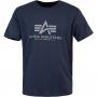 Alpha Industries BAsic T-Shirt blau