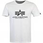Alpha Industries Basic T-Shirt weiß