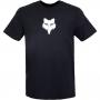 T-Shirt Fox Head black/white