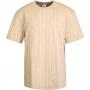 T-Shirt Kani Pinstripe sand/weiß